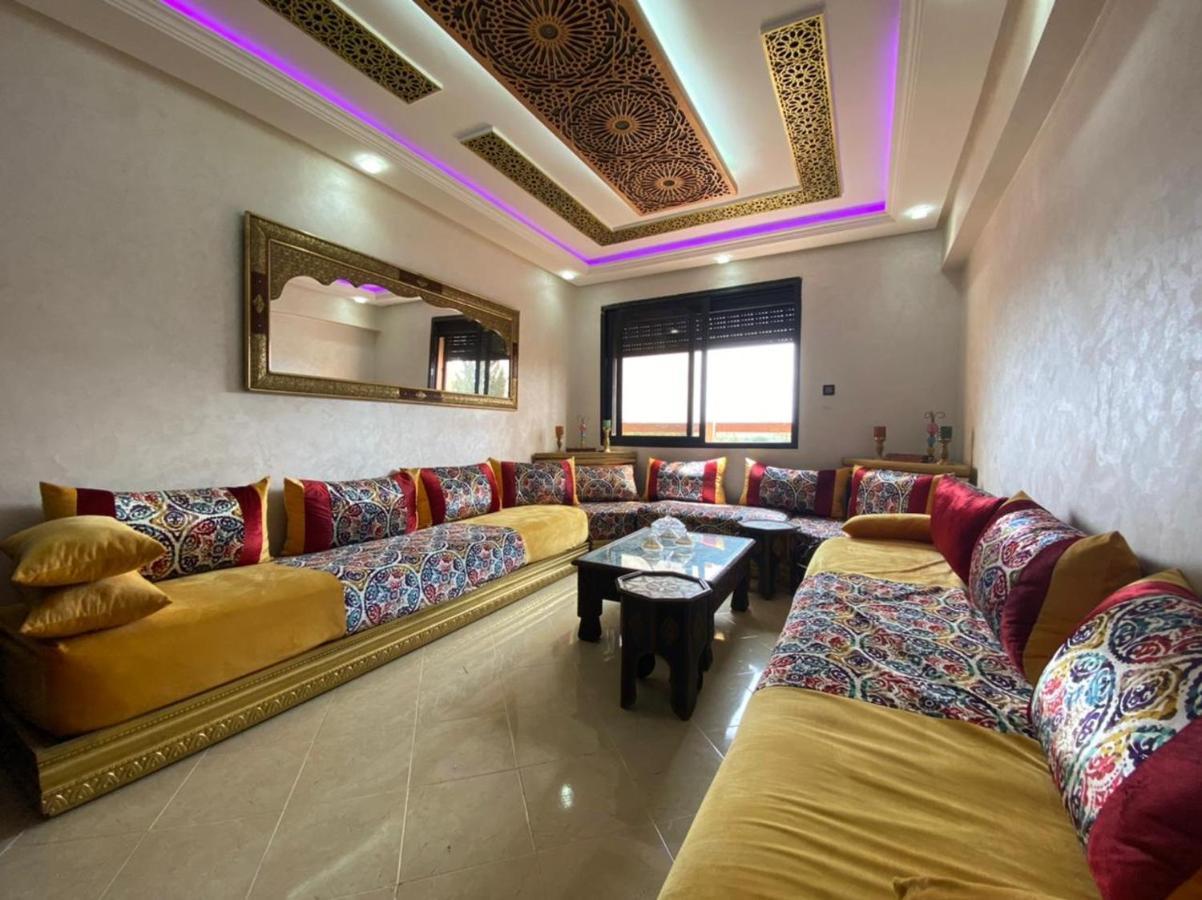 Charmant Logement Avec Parking Residenciel Sans Piscine Apartment Marrakesh Exterior photo